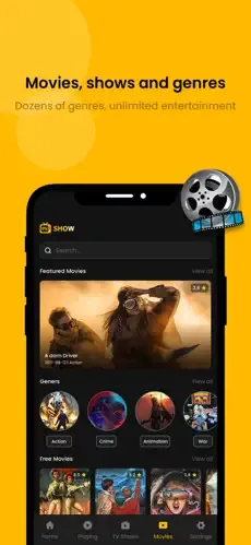 pikashow-app-for-android-tv Movies and shows